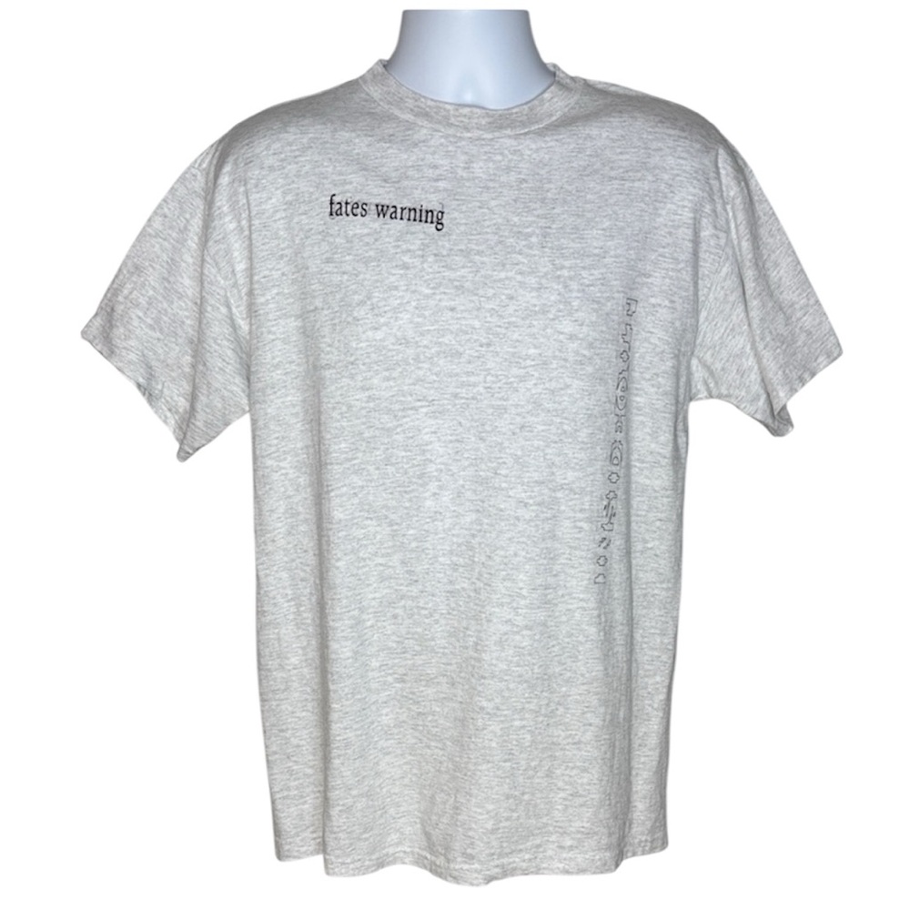 RARE Vintage Fates Warning Men's T-Shirt Light Gray